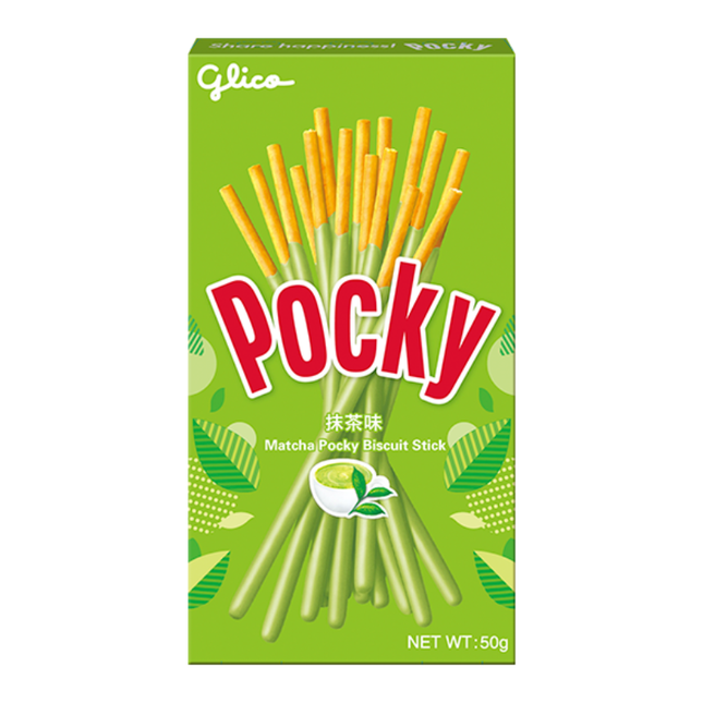 Glico Pocky Matcha Biscuit Sticks (50 g)