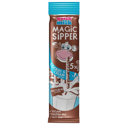 Quick Milk Magic Sipper Cookies & Cream – Cannucce Aromatizzate 30 g
