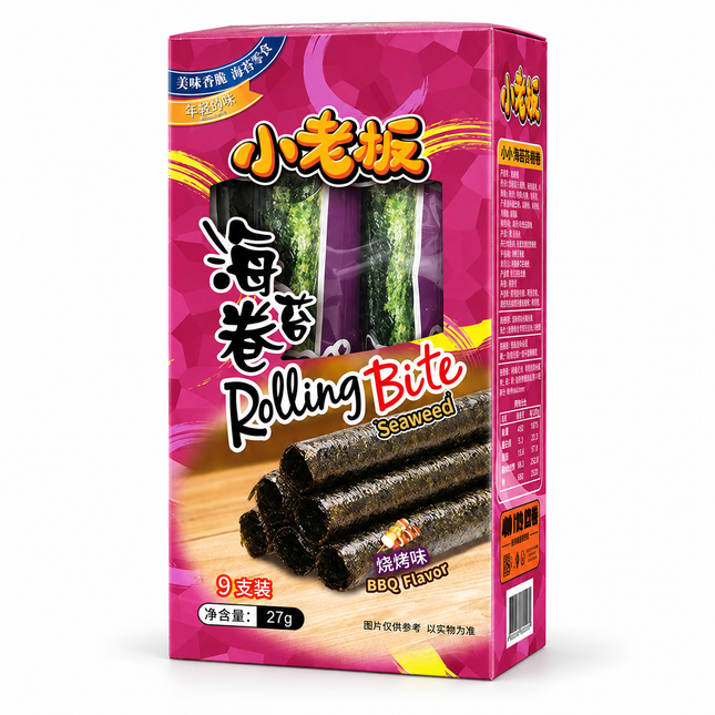 Tao Kae Noi – Rotolini di alghe gusto barbecue – 27 g
