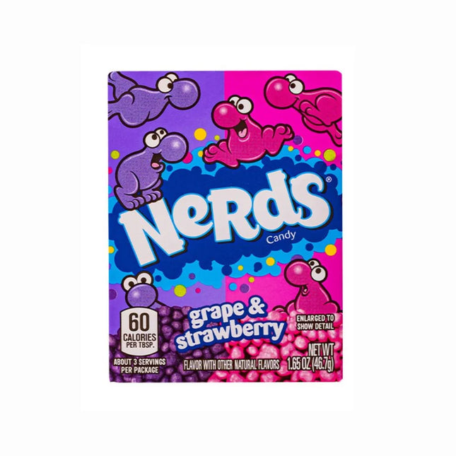 Nerds Grape & Strawberry – Caramelle Croccanti Uva e Fragola 46,7 g