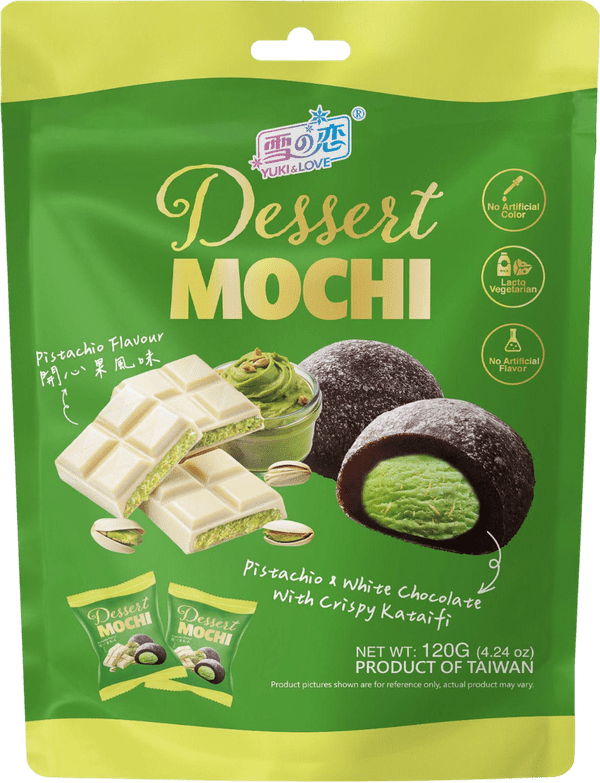 YUKI & LOVE Mochi gusto cioccolato e pistacchio 120 g