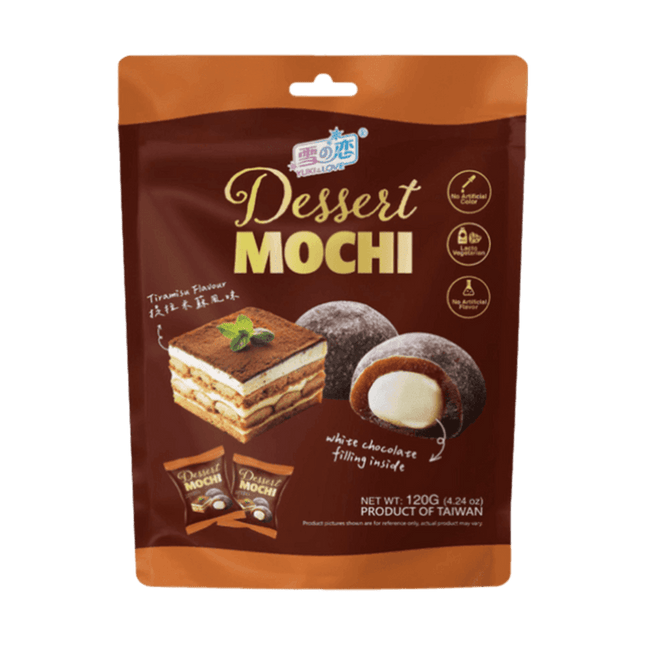 YUKI & LOVE Mochi gusto cioccolato e tiramisù 120 g