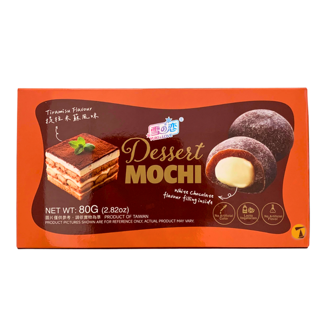 YUKI & LOVE Mochi gusto cioccolato e tiramisù 80 g